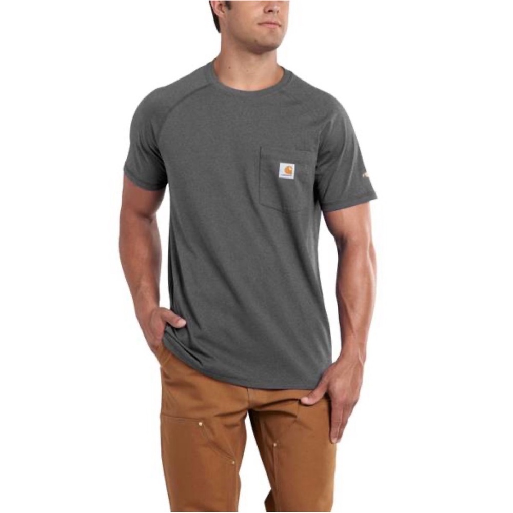 Carhartt Men's Dark Gray Short Sleeve Tee